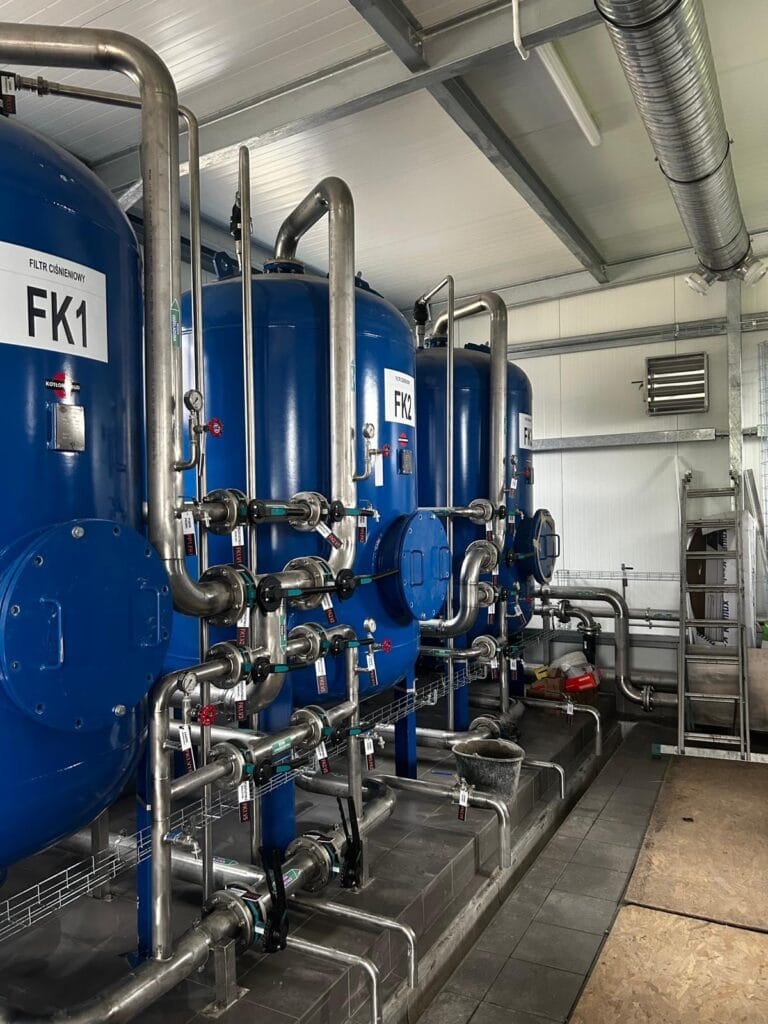 Stacja filtrów ciśnieniowych FK