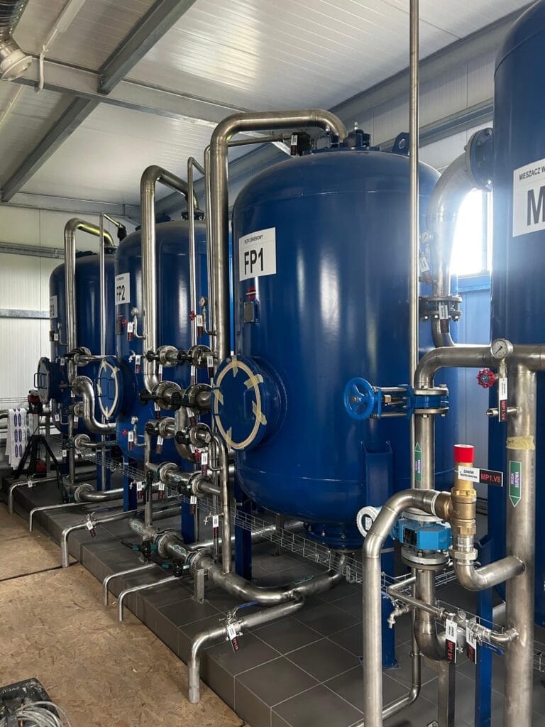 Stacja filtrów ciśnieniowych FP